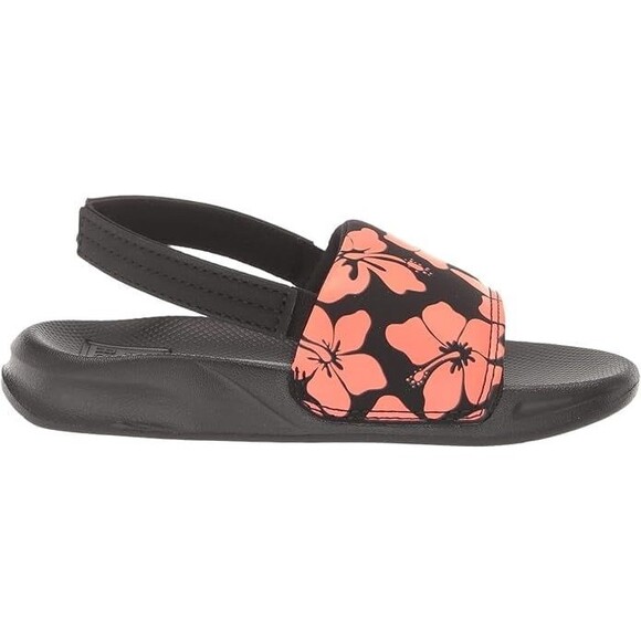 Reef Unisex-Child Little One Slide Sandal - Hibiscus Coral - Size 8 - Picture 3 of 5